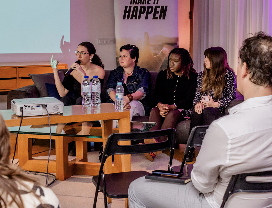 Watch Cara Laban speak